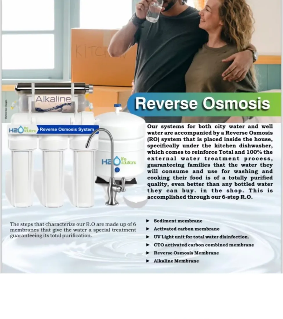 Reverse osmosis system overview